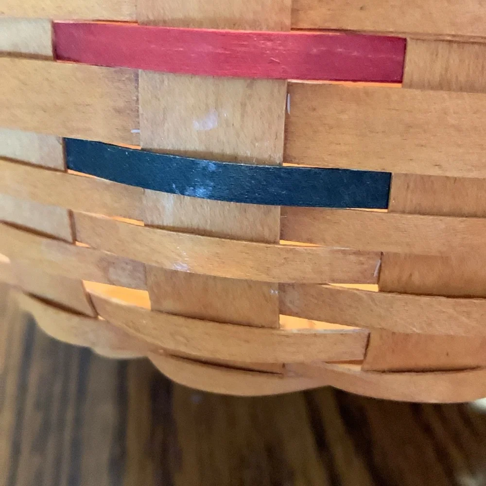 Longaberger Heartland Button Basket